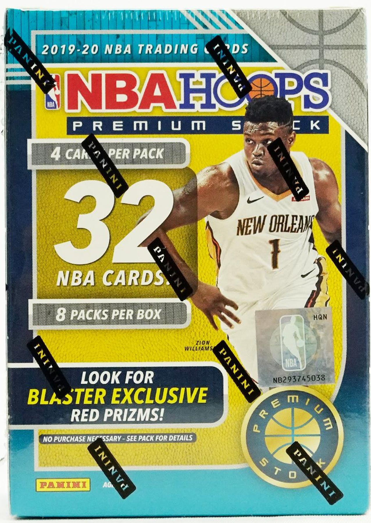 Panini 2019-20 Hoops Premium Stock Basketball Blaster 20 Box Case Trading Cards