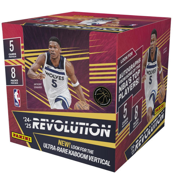 Panini 2024-25 Revolution Basketball Hobby Box Trading Cards