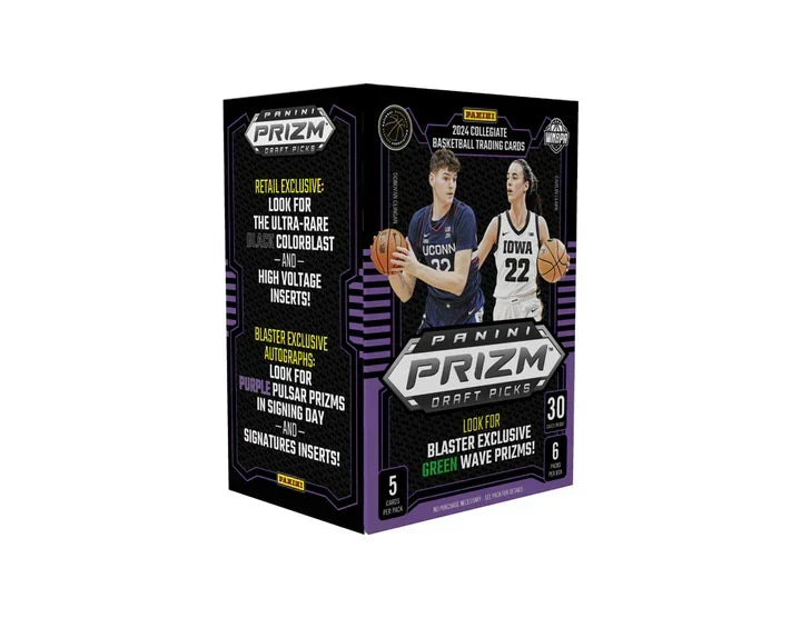 Panini 2024-25 Prizm Draft Picks Basketball Hobby Blaster 20 Box Case Trading Cards