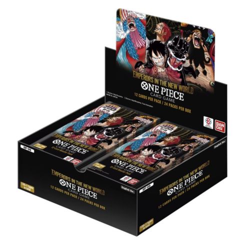 Bandai One Piece Emperors in the New World OP-09 Booster Box Trading Cards