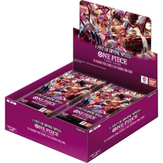 Bandai One Piece OP-11 A Fist of Divine Speed Booster Box Trading Cards