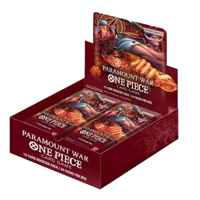 Bandai One Piece Card Game Paramount War OP-02 Booster Box Trading Cards