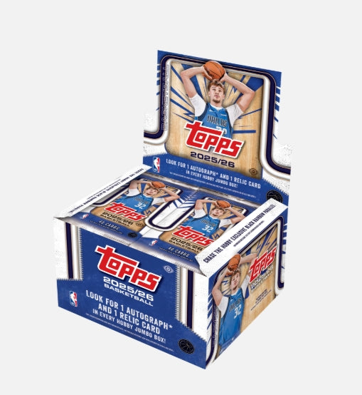 Topps 2025-26 Basketball Jumbo Box Trading Cards