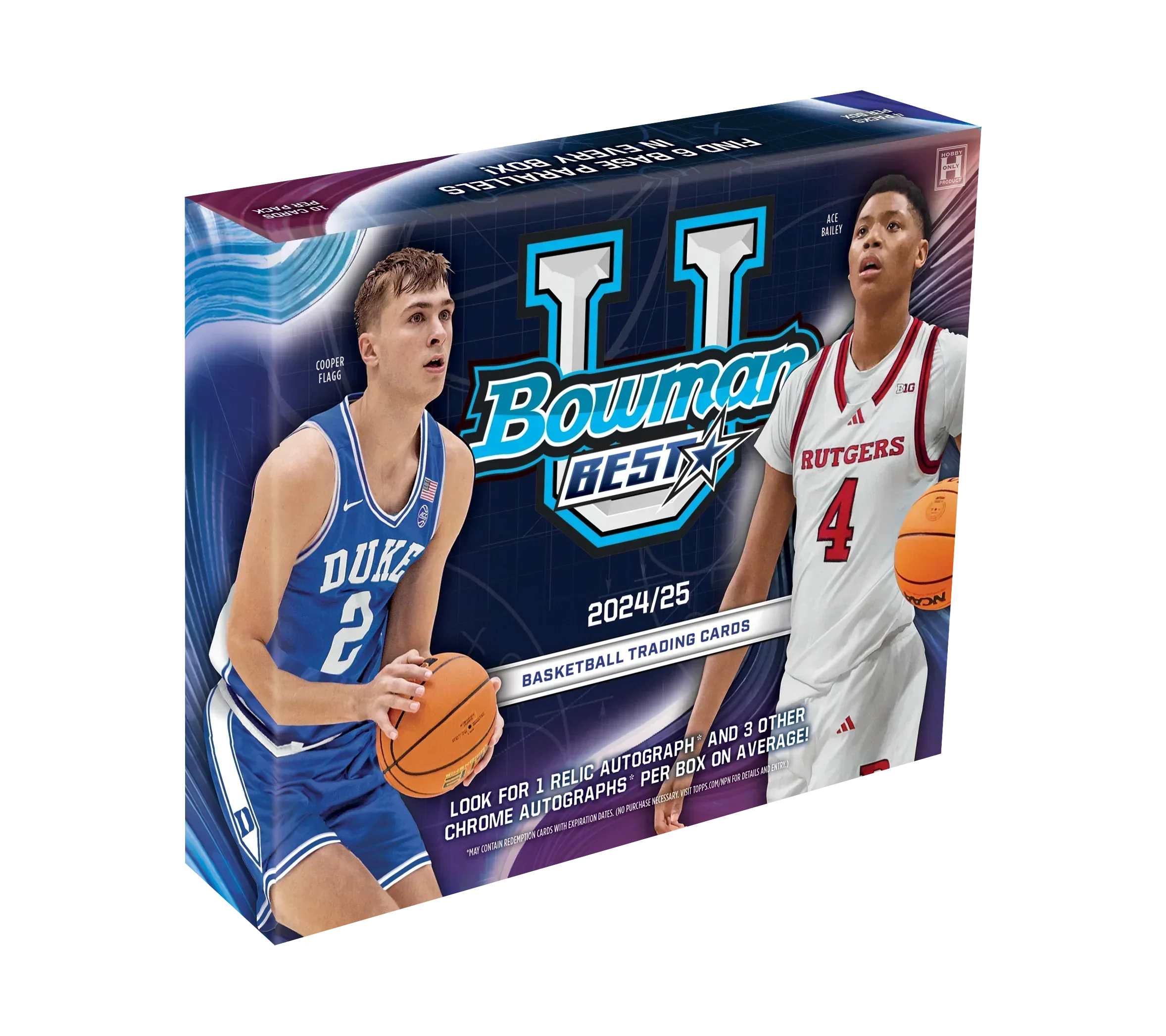 Topps 2024-25 Bowman University Best Basketball Hobby Box Trading Cards