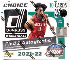 Panini 2021-22 Donruss Choice Basketball Box Trading Cards